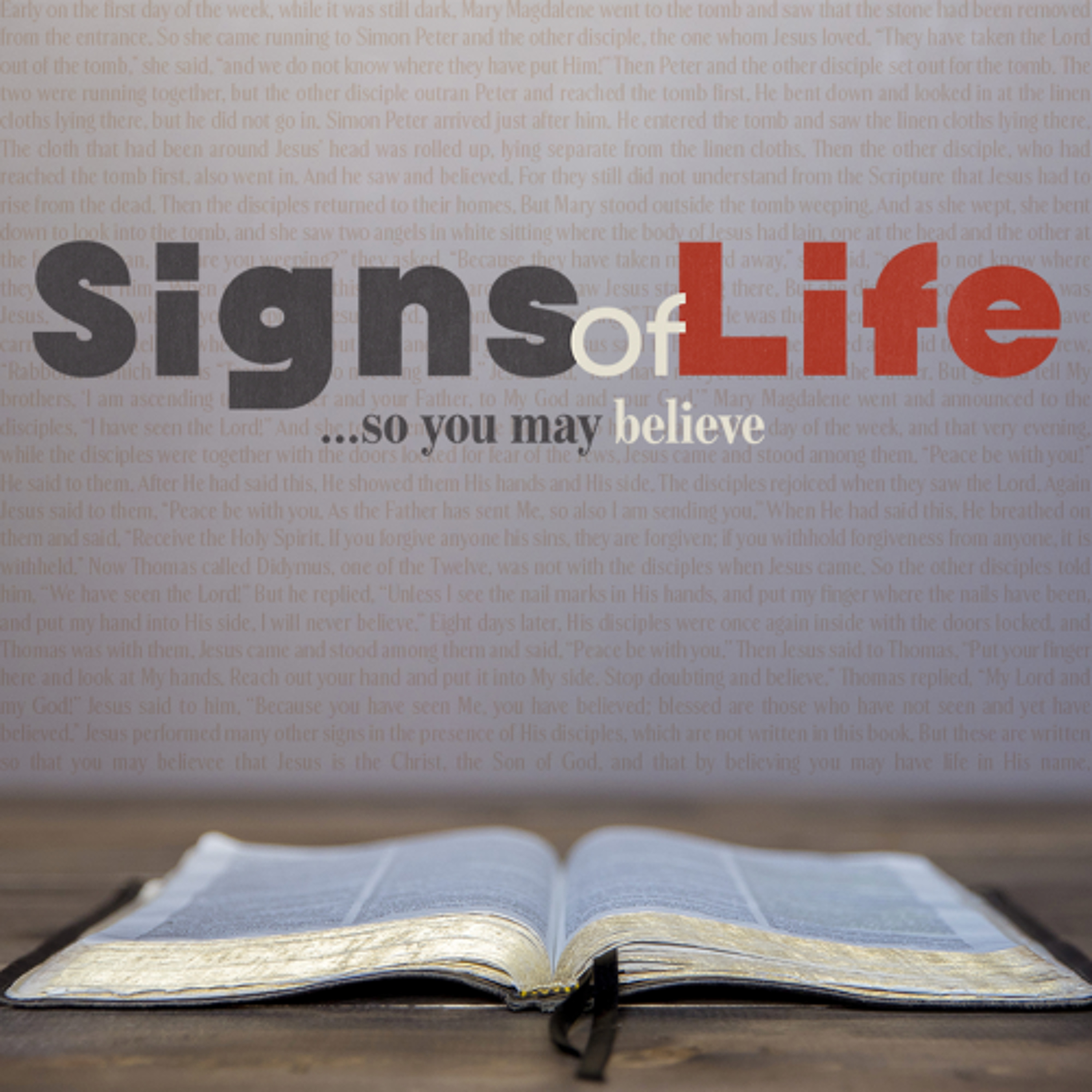 10/19/25 Signs of Life: Keep Walking, He is Working episode artwork