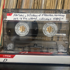 Farley, Mickey & Frankie Knuckles on 102.7 FM WBMX, Chicago 1985' (Manny'z Tapez)