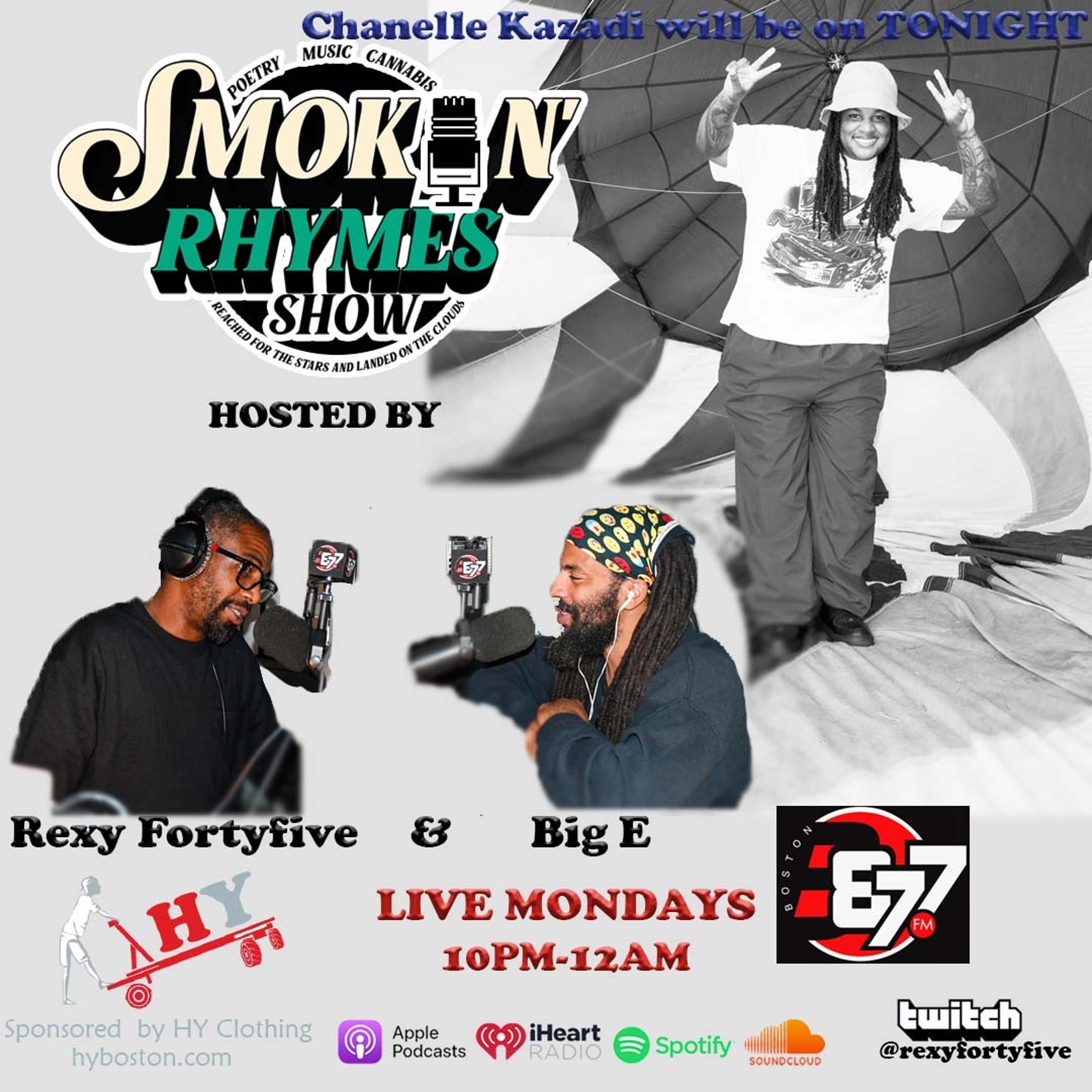 Smokin' Rhymes Show w/ Chanelle Kazadi Nov 8 2021 episode artwork