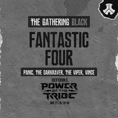 Fantastic Four: Panic, The Darkraver, The Viper, Vince | BLACK | Thursday | Defqon.1 2024