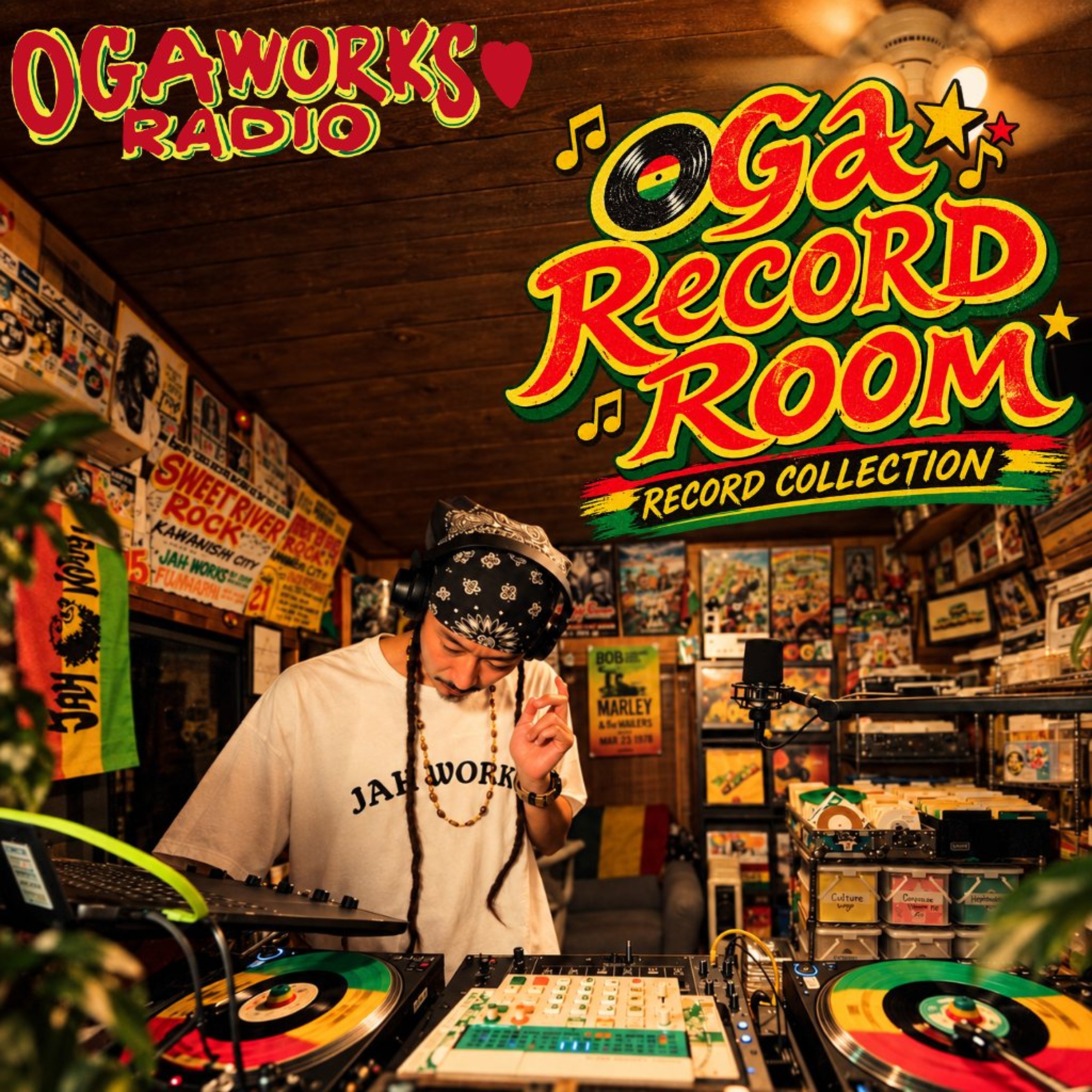 🔥 OGAWORKS RADIO 🔥 MY RECORD ROOM – VINYL REGGAE SELECTION 🇯🇲 | SEPTEMBER 2026 episode artwork