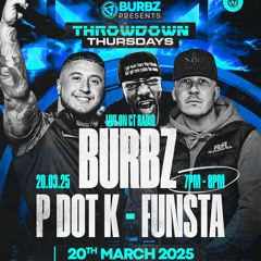 BURBZ B2B P-DOT-K W// FUNSTA live from CT RADIO
