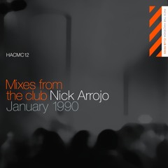 Nick Arrojo | August 1990 @ The Haçienda