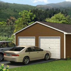2-car garage