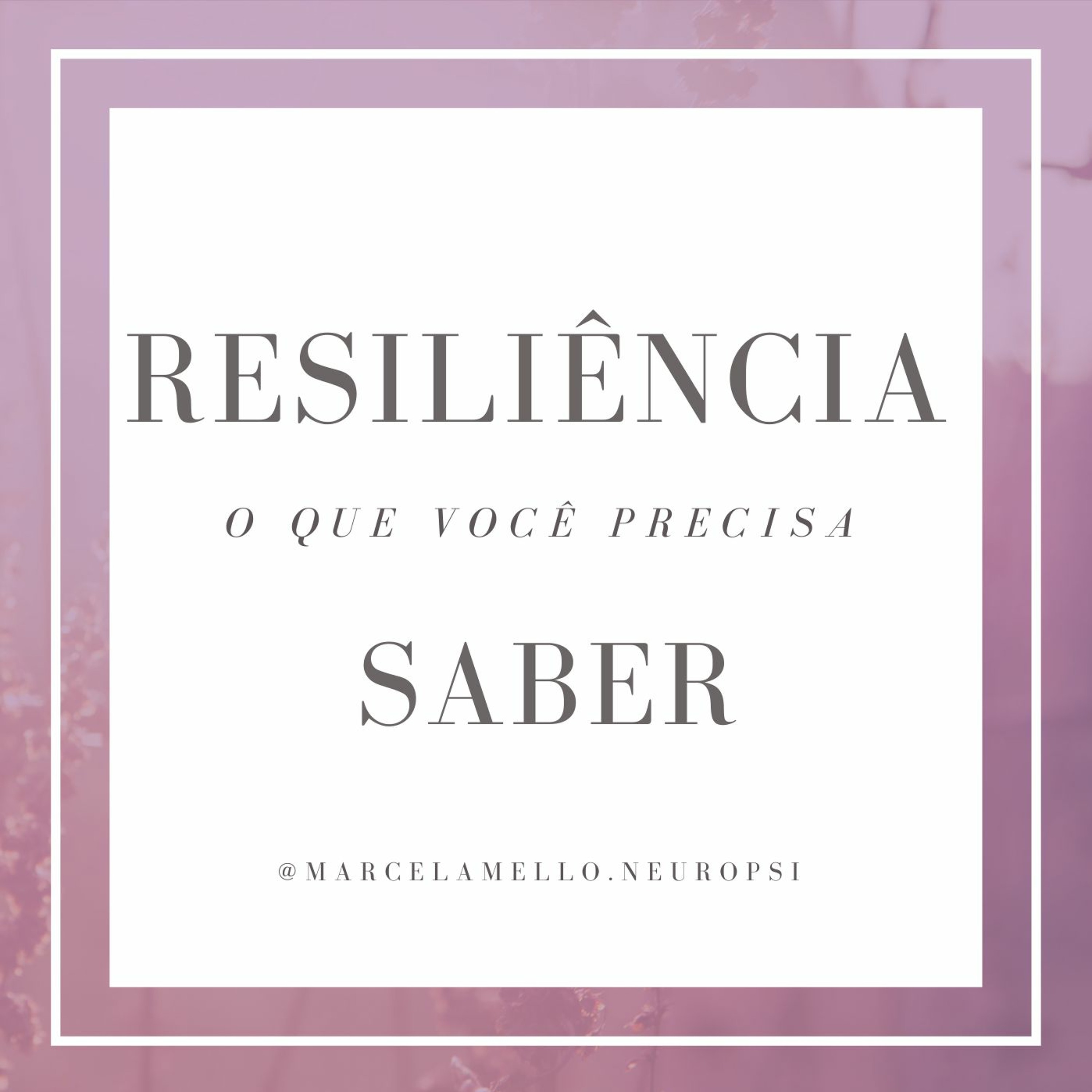 Neuropsicóloga Marcela Mello