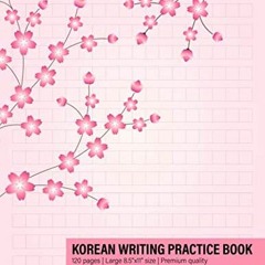 ❤️ Read Korean Writing Practice Book: Korean Notebook For Hangul, Hangul Manuscript Paper For Ko