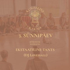 Kundalini Cacao's 3rd birthday / Ecstatic dance set / Kütke, Jaanisauna, Estonia / 13.12.2025