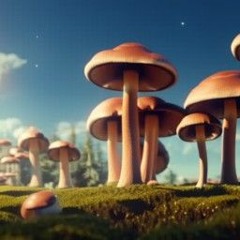 Orange Mushroom