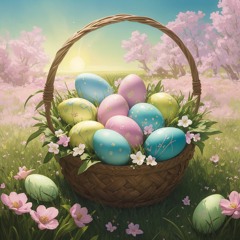 Easter Music - Spring Easter Basket