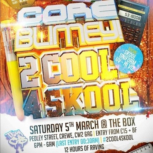 Scott Brown B2B Joey Riot B2B Marc Smith @ Coreblimey - 2 Kool 4 Skool (05/03/2016)