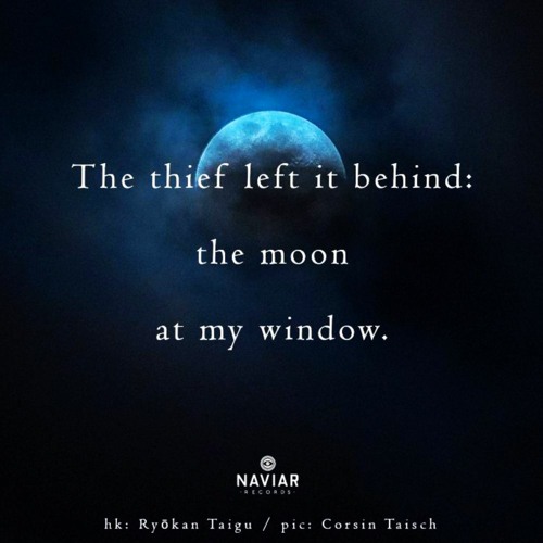 The moon at my window [naviarhaiku454]