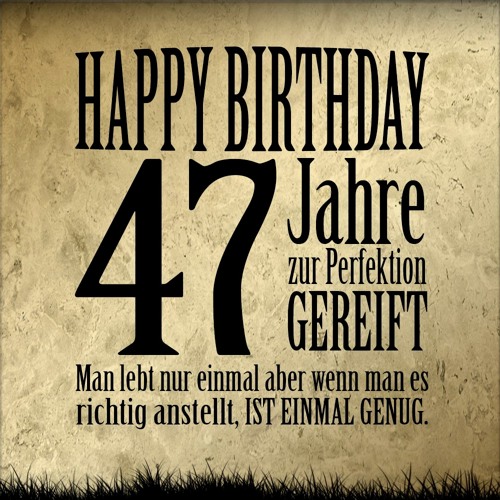 Hart'n Hans'n 47'er Birthday Set