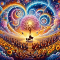 A Loving Soundbath in the Music of the Spheres, in 432Hz (Airie's 2025 lyrics w.SunoAI)