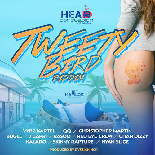 Tweety Bird Riddim Mix Feat Vybz Kartel,Chris Martin,Bugle,J Capri,QQ _ More