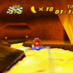 diddy kong racing: hot top volcano - idn flip