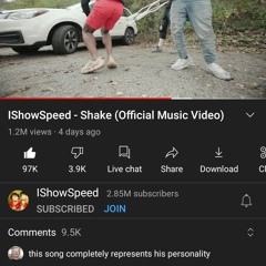 IShowSpeed - Shake *nightcore + bassboosted*