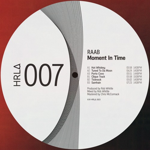 RAAB - Tuned To Da Moon [HRLA007]