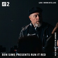 BEN SIMS Pres RUN IT RED 104. Oct 2023