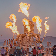 Burning Man Sunset