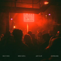 Levenslang 11.17.24 Jazz Club