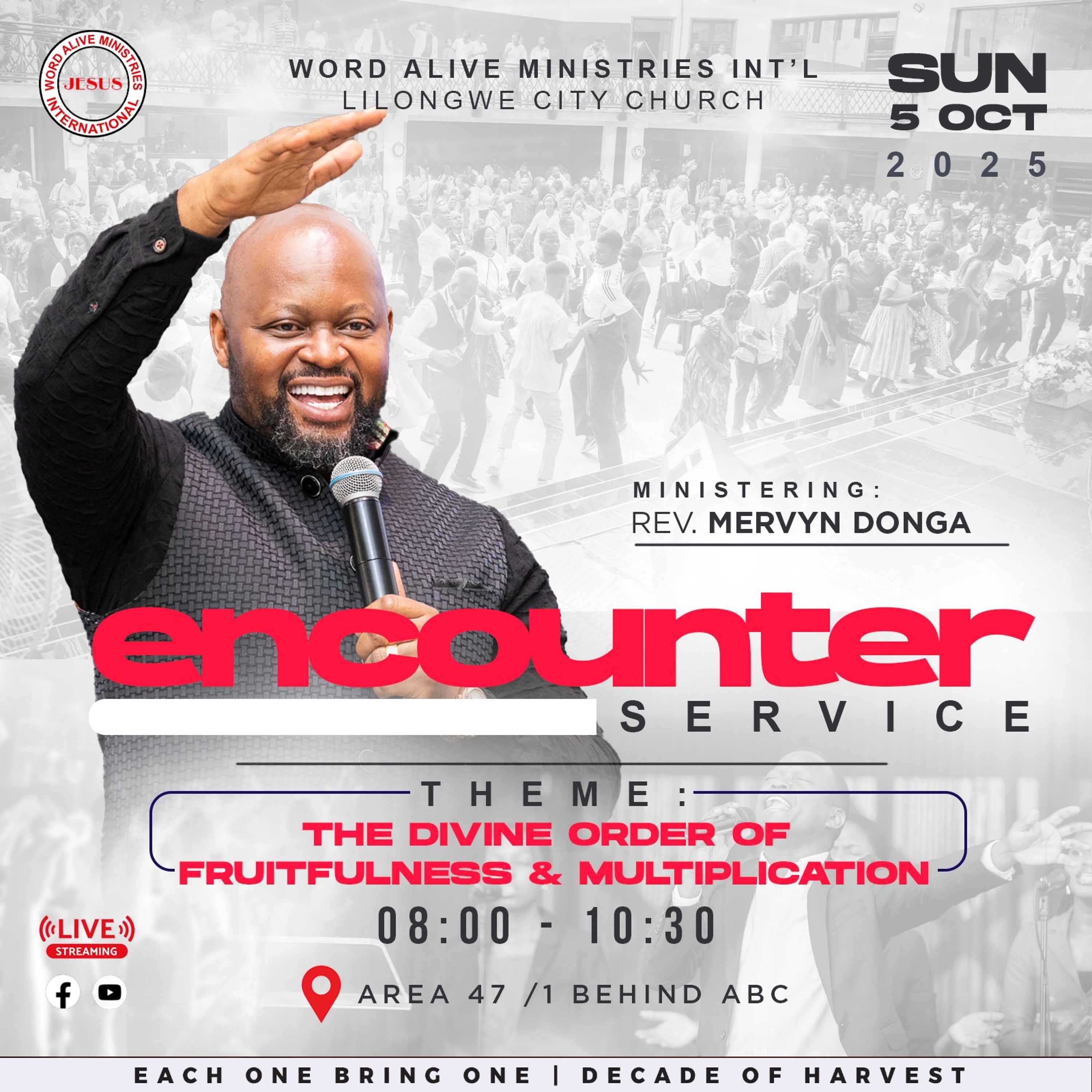 Encounter Service Rev Mervyn Donga