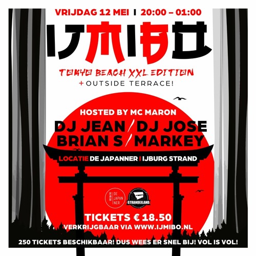 DJ JOSE live set @ IJMIBO Amsterdam 12-05-2023