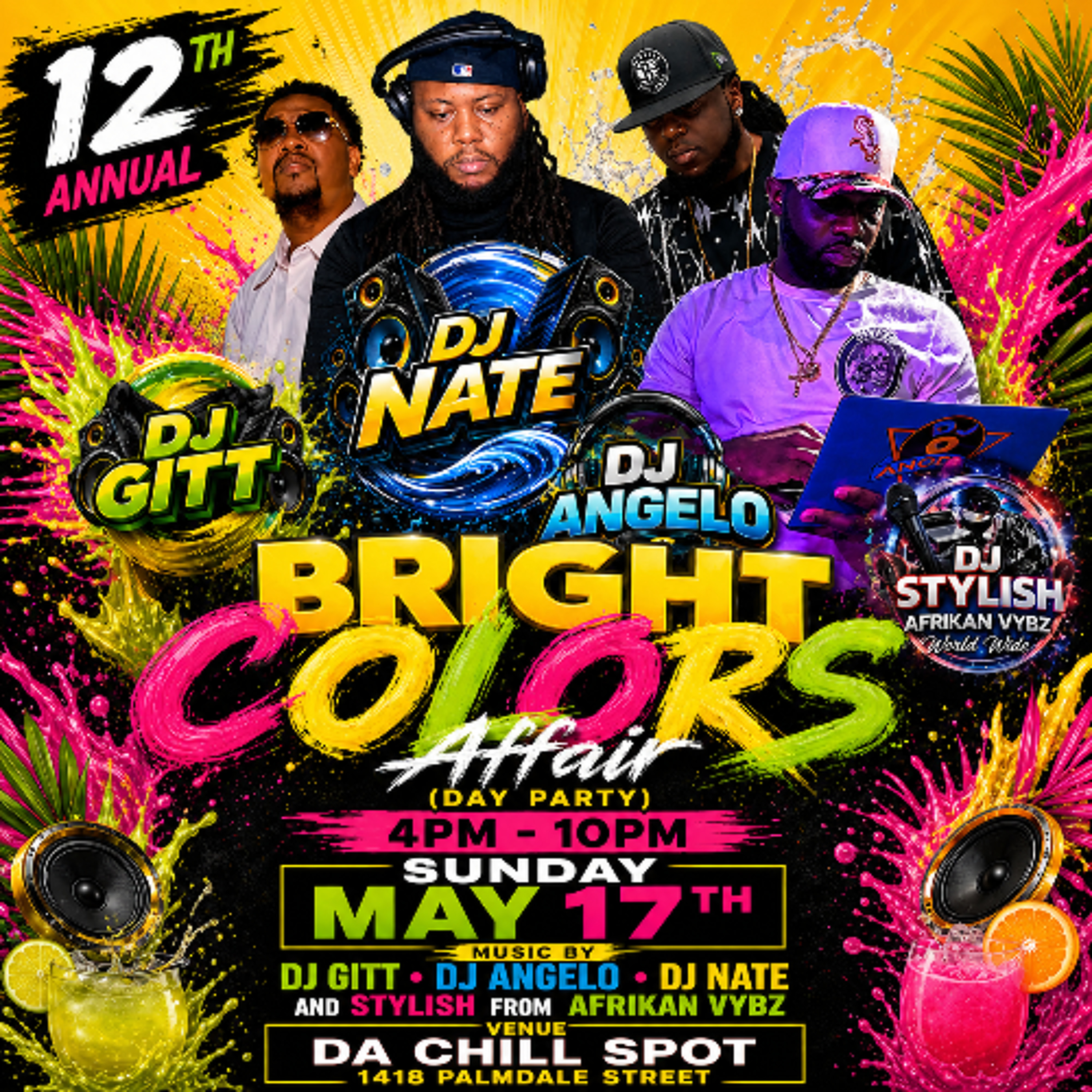 BRIGHT COLORS MUSIC BY STYLISH FROM AFRIKAN VYBZ DJ ANGLEO DJ GITT DJ NATE episode artwork