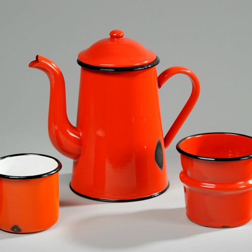 Stream Teapot, Cup & Strainer by Barnsley Museums Listen online for