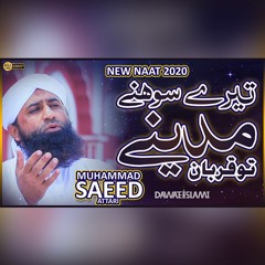 New Punjabi Naat 2020 | Tere Sohne Madine Tu Qurban | Muhammad Saeed Attari