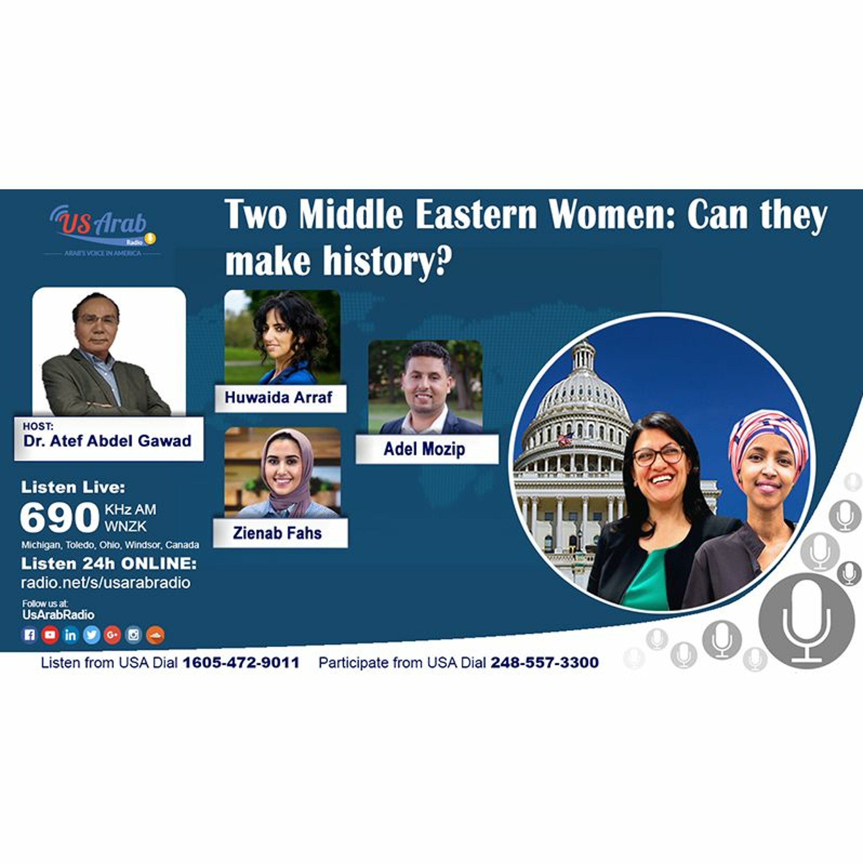 Two Middle Eastern Women: Can they make history?