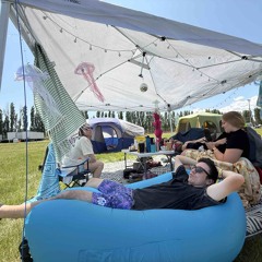 Festival campsite