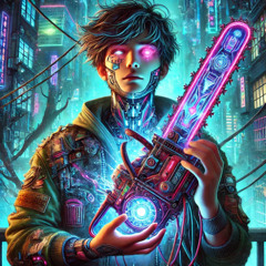 Neon Chainsaw Love!
