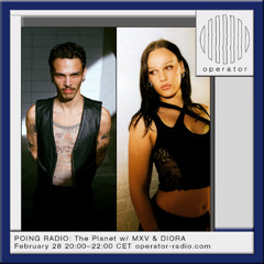 POING RADIO: The Planet w/ MXV & DIORA - 28th February 2025