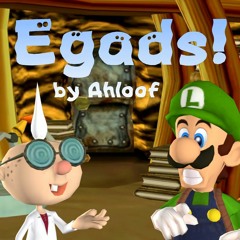 FNF 》Egads! - Ahloof《 Luigi's Mansion