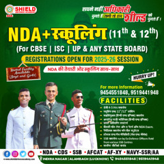 Shield Defence Academy -nda coaching in lucknow