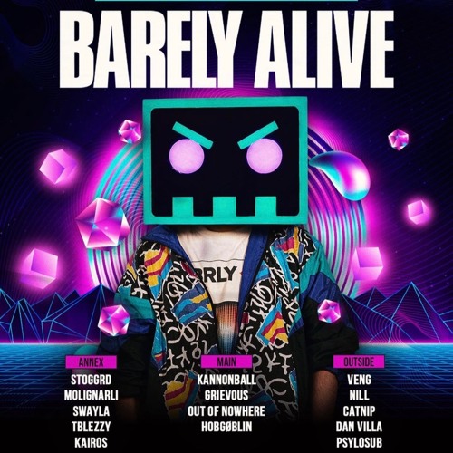 Hobg0blin - Live Set - BARELY ALIVE @ The North Warehouse 8/26