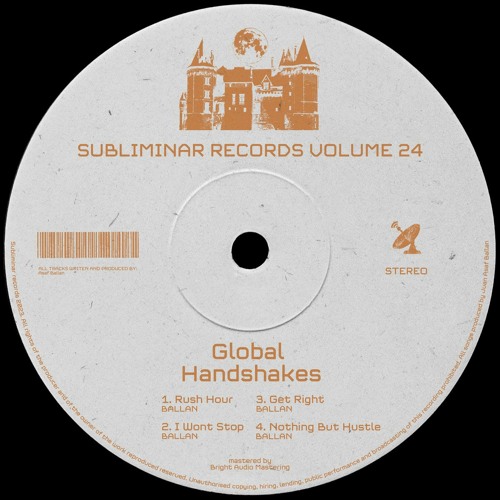 Premiere : Ballan - I Won't Stop (SUB024)