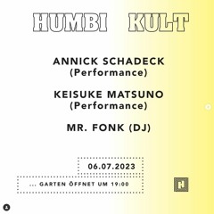 Mr. Fonk live at Humboldthain, July 2023
