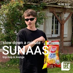Slow Down A Minute : Sunaas - trip-hop & lounge (10.06.21)