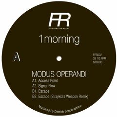 Four Four Premiere: 1morning - Signal Flow [Fixed Rhythms]