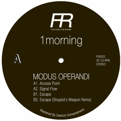 Four Four Premiere: 1morning - Signal Flow [Fixed Rhythms]