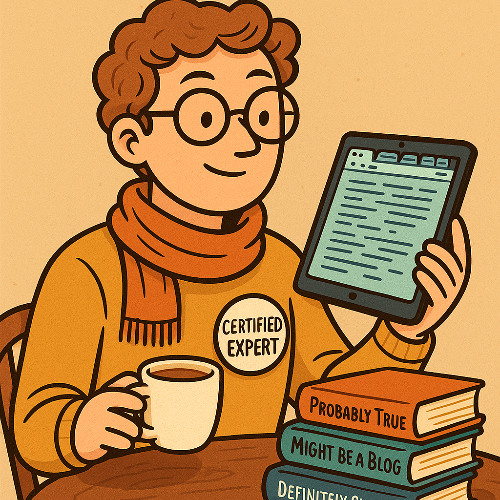 Certified Expert (in Things I Just Googled)