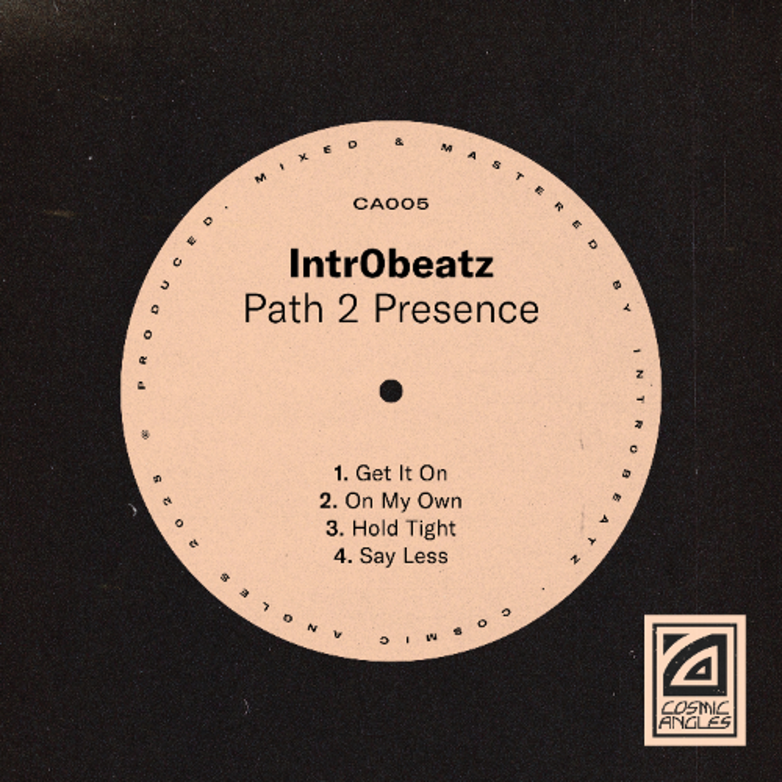 PREMIERE: Intr0beatz - Say Less [Cosmic Angles] episode artwork