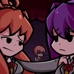 Close Chuckle but Monika & Yuri Sing it (FNF Hotline 024)