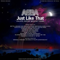 Just Like That (remixed by Philippe Dupont-Mouchet) NEW MIX 2025 - NO AI - REAL INSTRUMENTS