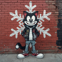 Moonlight drippin’ on the street,