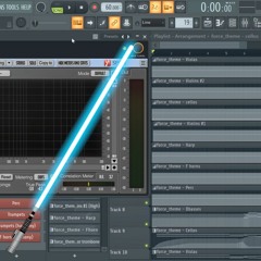 Star Wars - The Force Theme cover/mock-up, FL Studio BBC Symphony Orchestra Discover (Free FLP)