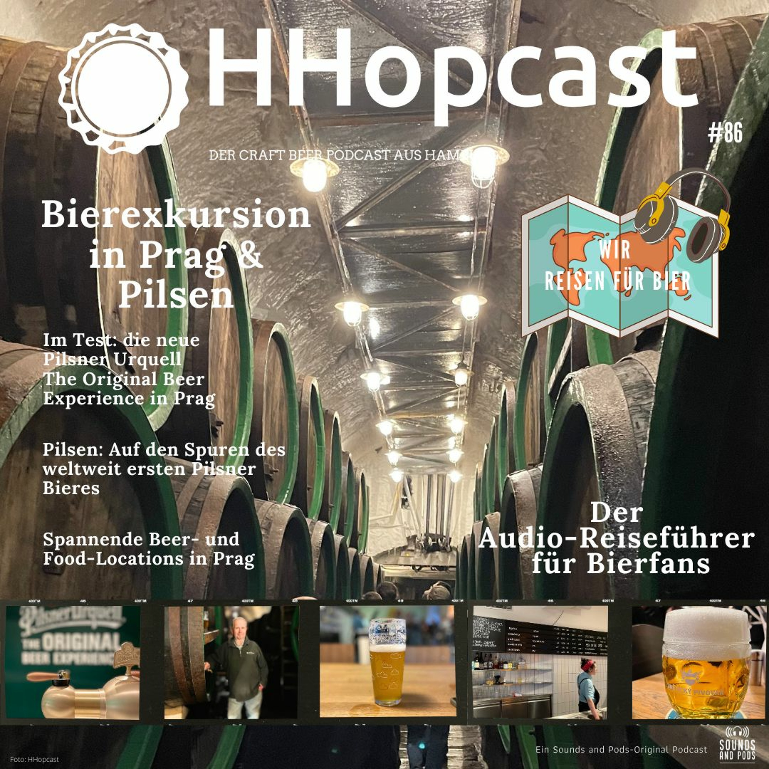 Bierexkursion in Prag & Pilsen. Ein Audio-Reiseführer für Bierfans