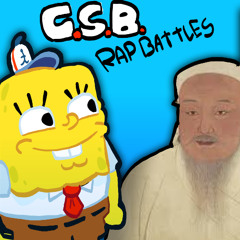 spong bob vs genghis khan