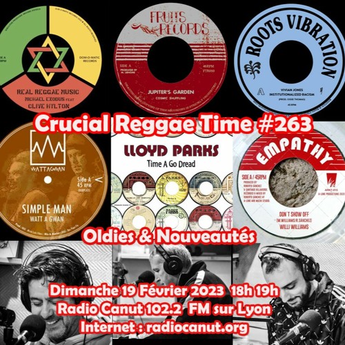 Stream Crucial Reggae Time #263 19022023 2 Heures by LU Cos | Listen online  for free on SoundCloud